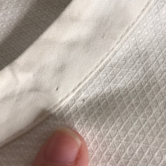 Madewell white v neck long sleeve blouse - Picture 8 of 8